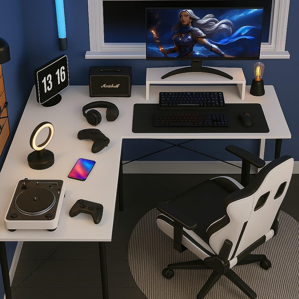 Callas L Shaped Computer Desk - Image 3